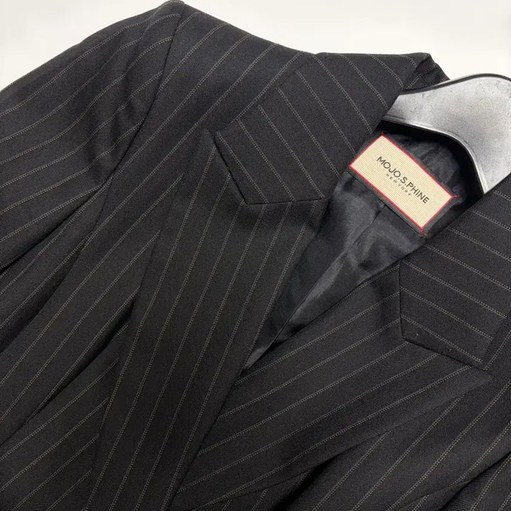 [BUNJANG] MojoSphin Striped Jacket (Size 55) / 모조에스핀 스트라이프 자켓 55사이즈