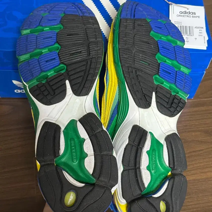 [BUNJANG] BAPE Adidas Orketro Green Power Blue Sneakers / 급처[280]베이프 아디다스 오르케트로