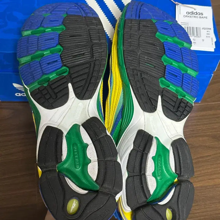 [BUNJANG] BAPE Adidas Orketro Green Power Blue Sneakers / 급처[280]베이프 아디다스 오르케트로