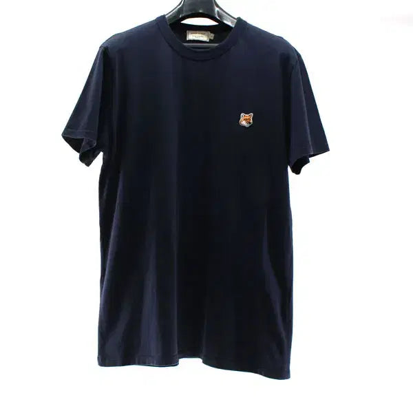 [BUNJANG] Maison Kitsune Unisex L Fox Patch Short Sleeve T-shirt / 메종키츠네 B5912 공용L 여우패치 반팔 티셔츠 구스몰