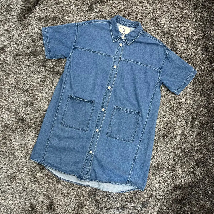 [SOLD OUT] 24년 스튜디오톰보이 데님 원피스 (ONE SIZE)