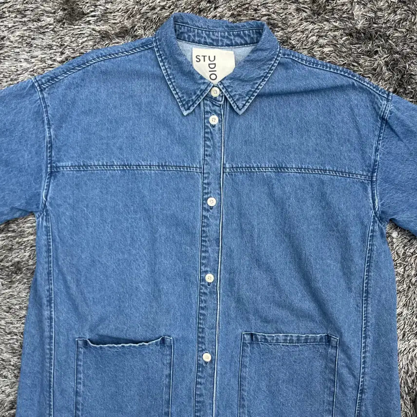 [SOLD OUT] 24년 스튜디오톰보이 데님 원피스 (ONE SIZE)