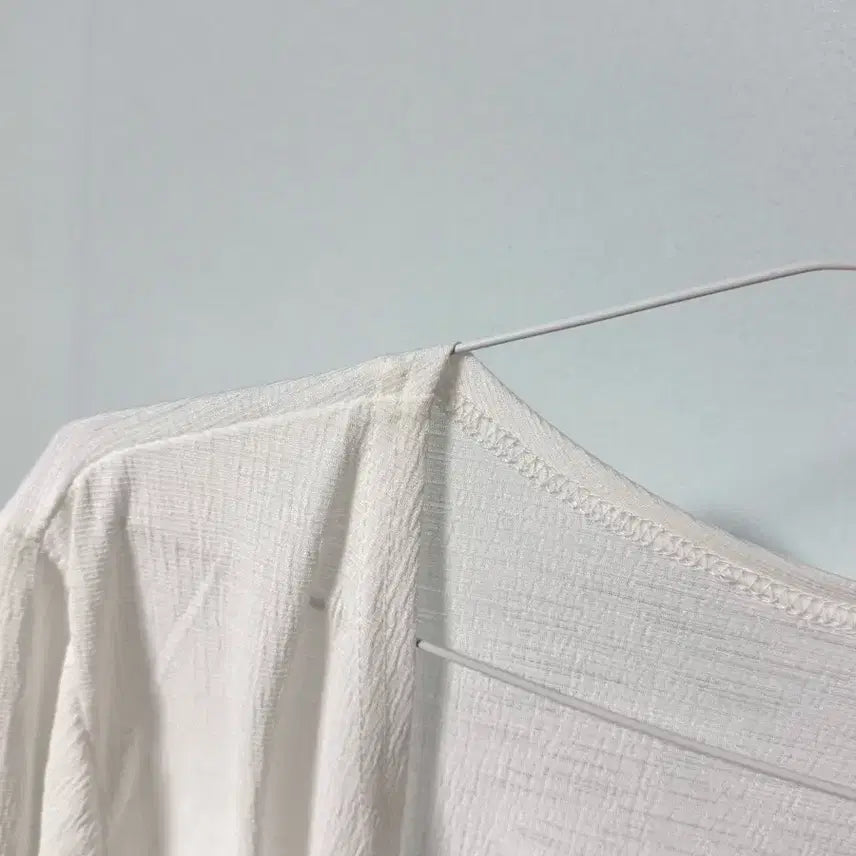 [BUNJANG] White Long Cardigan / 화이트 롱가디건