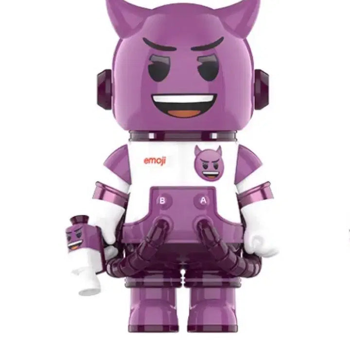 [BUNJANG] Pop Mart Mega Space Molly Emoji Devil 100% Figure / 팝마트 메가 스페이스 몰리 이모지 100% - 데빌 악마 이모지 피규어