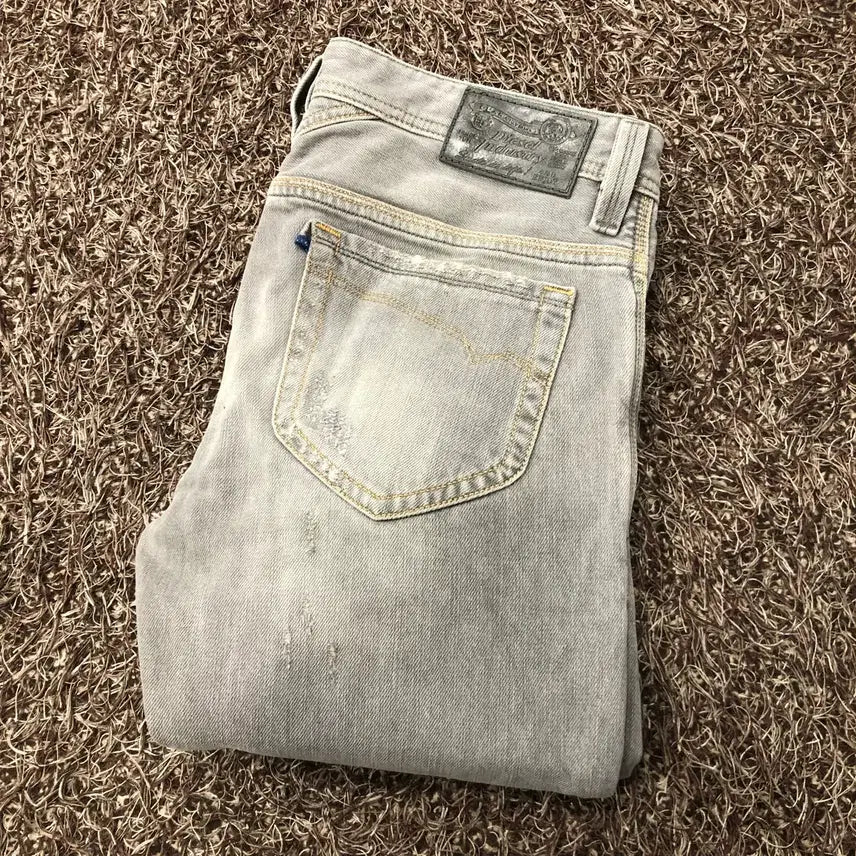 [BUNJANG] Diesel THANAZ Washed Distressed Denim Pants / 28 디젤 THANAZ 워싱 디스 그레니 데님 팬츠