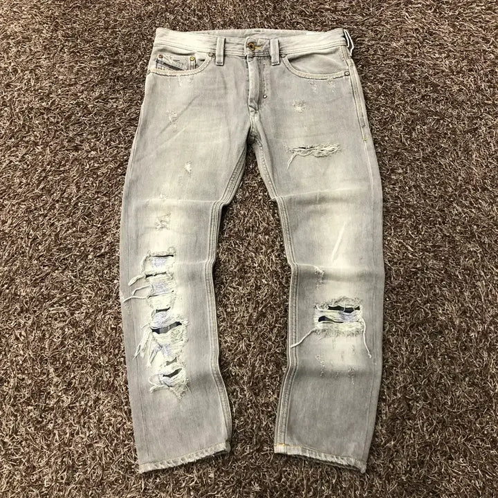 [BUNJANG] Diesel THANAZ Washed Distressed Denim Pants / 28 디젤 THANAZ 워싱 디스 그레니 데님 팬츠