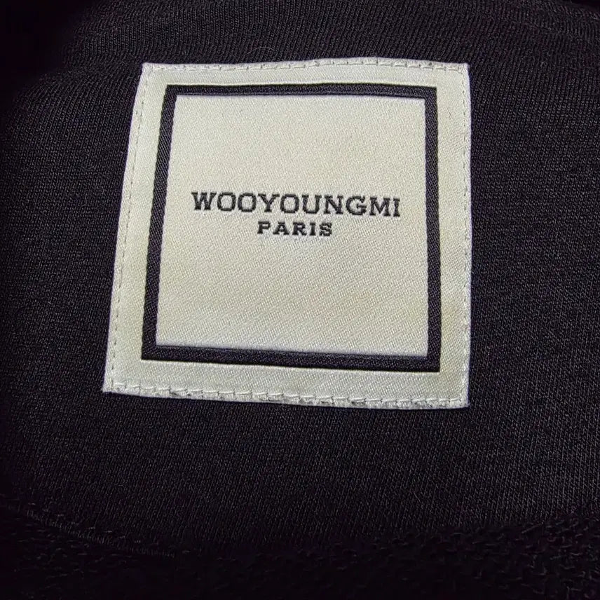 [BUNJANG] Wooyoungmi Flower Back Logo Hoodie / {클로젯}[48][새상품급]우영미 플라워 백로고 후드티
