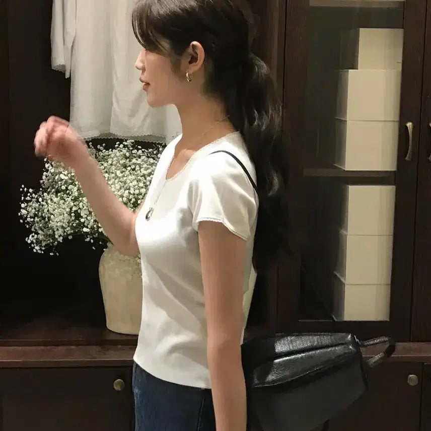 [BUNJANG] Archivepke Sheltin Bag Lizard Black / 아카이브앱크 쉘틴백 리자드 black