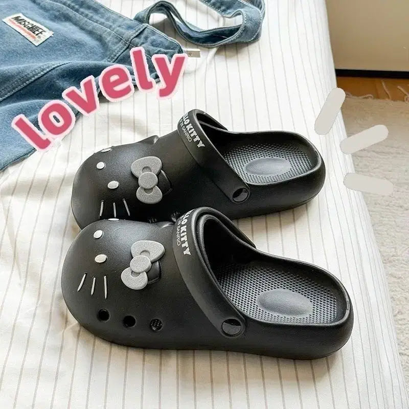 [SOLD OUT] 키티  얼굴 슬리퍼