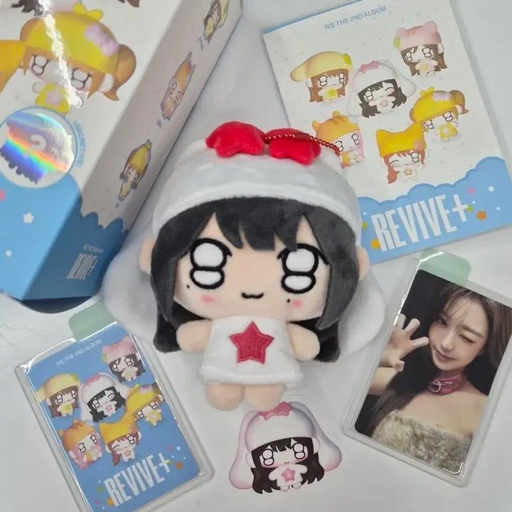 [SOLD OUT] 아이브 원영 쁘띠 쁘띠브 포카 키링 체리 시크릿 인형 양도 유닛포카 팬콘