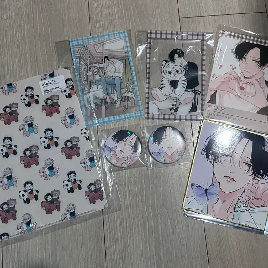 [BUNJANG] Kokudera-san Wants to Be Exposed BL Goods Bundle Set / 일본 비엘 무서운 상사 고쿠데라 씨는 폭로 당하고 싶다 굿즈