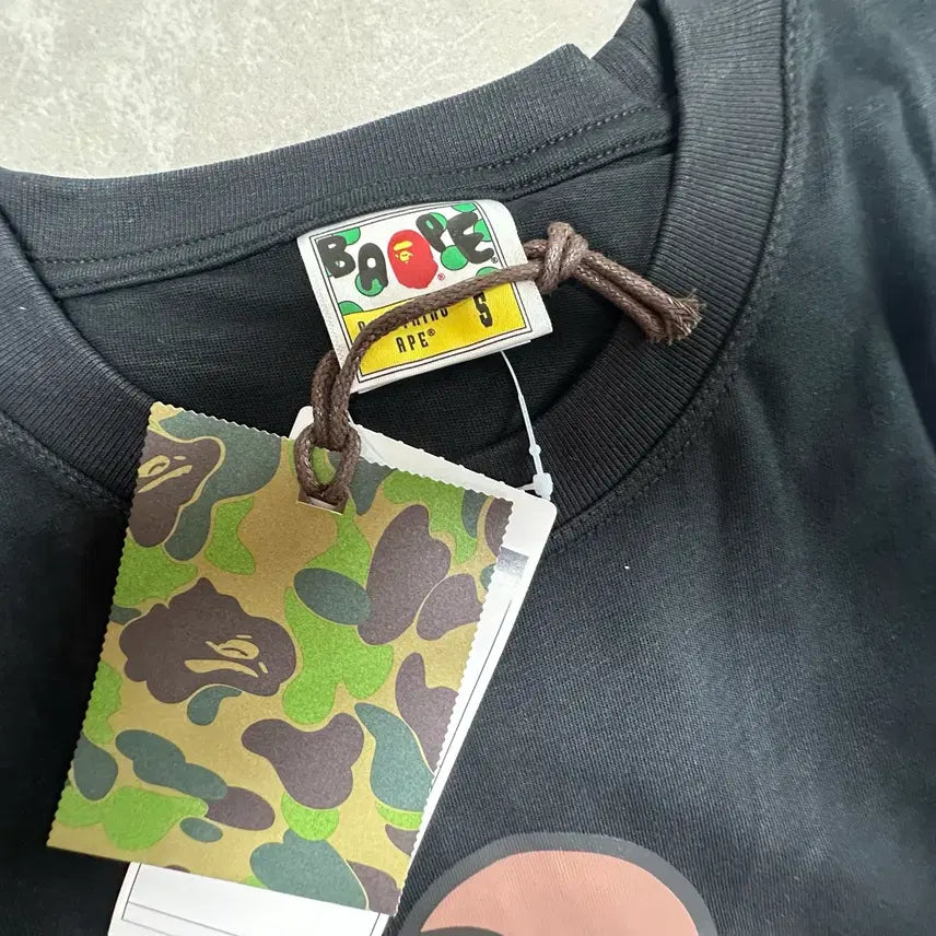 [SOLD OUT] Bape 베이프 핑크 카모 반팔 티셔츠 S