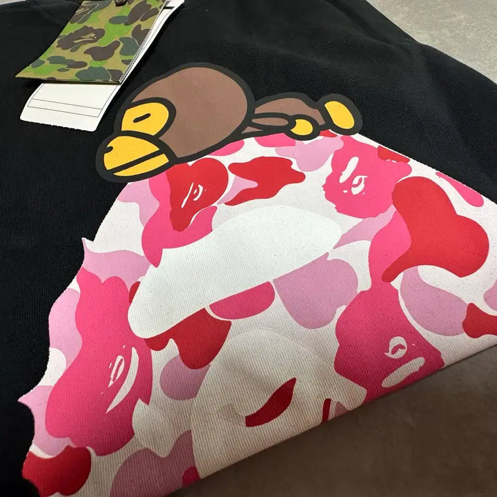 [SOLD OUT] Bape 베이프 핑크 카모 반팔 티셔츠 S