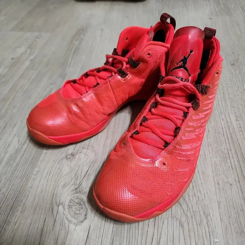 [BUNJANG] Nike Jordan Super.Fly 5 Infrared Basketball Shoes / 나이키 조던 슈퍼플라이5 인프라레드 270