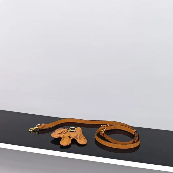 [BUNJANG] MCM Mini Tote Bag Brown Shoulder Bag / MCM 미니 토트백 브라운 숄더백 + 키링여성 핸드백