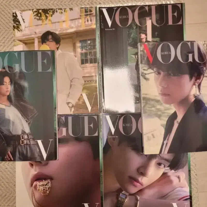 [BUNJANG] V Vogue 6-Piece Set / 보그 뷔 V 6종세트 새상품