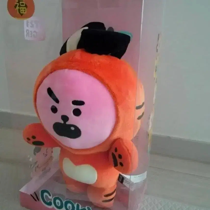 [BUNJANG] BT21 Cooky Tiger Standing Doll / BT21 호랑이 스탠딩 쿠키 미개봉