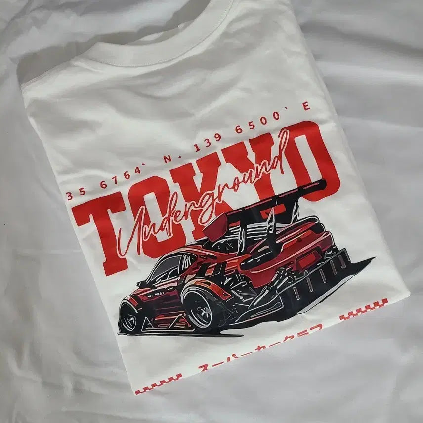 [BUNJANG] TOKYO UNDERGROUND Graphic Print T-Shirt / 반팔 티셔츠