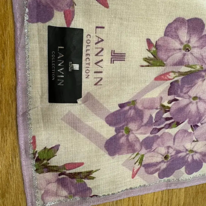 [BUNJANG] LANVIN COLLECTION Flower Petit Scarf / LANVIN 랑방 COLLECTION 플라워쁘띠스카프