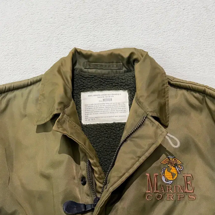 [BUNJANG] US Marine Corps A-1 Deck Jacket (Medium) / 미해병 복각 A-1 덱 자켓 미디움 100