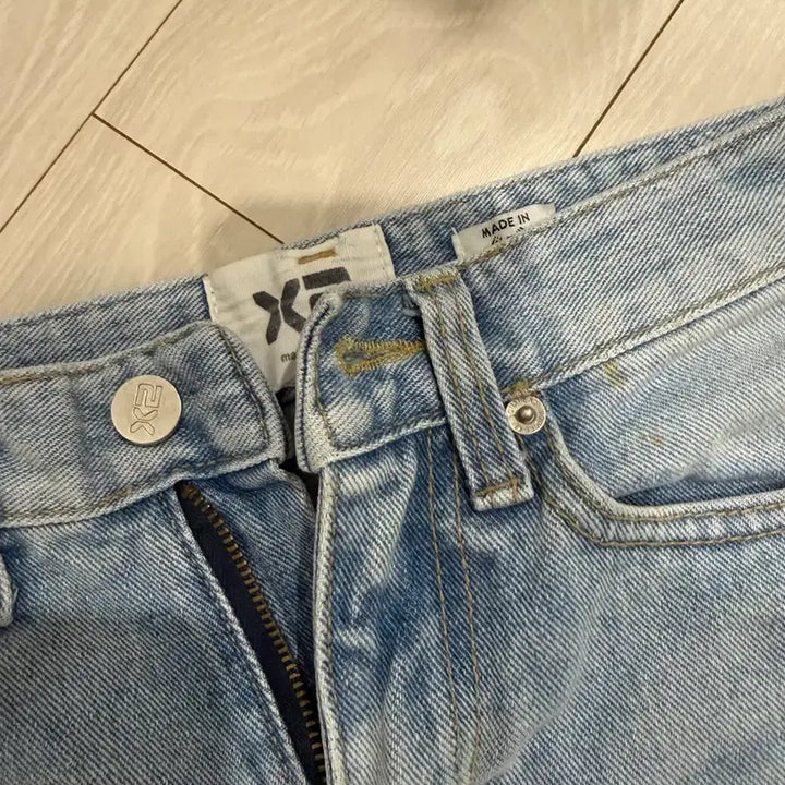[BUNJANG] Jeog/Denim/White/Gray Shorts Set / 청반바지 제곱등 세벌일괄