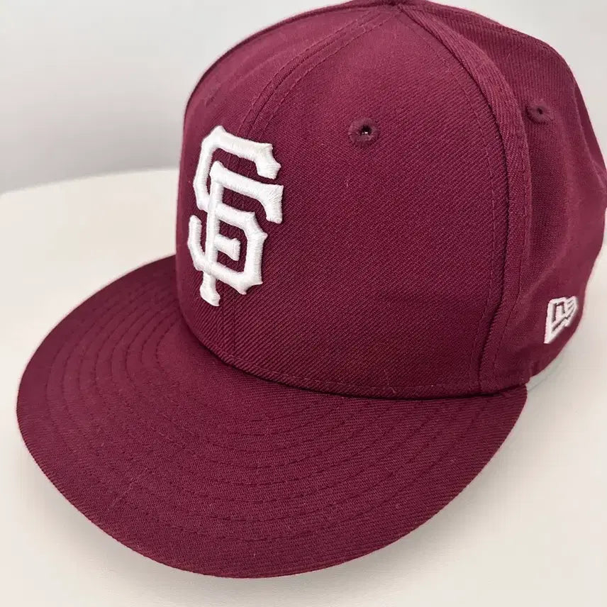 [BUNJANG] New Era 9FIFTY San Francisco Giants Wool Snapback Burgundy / 뉴에라 9FIFTY 샌프란시스코 자이언츠 울 스냅백 버건디