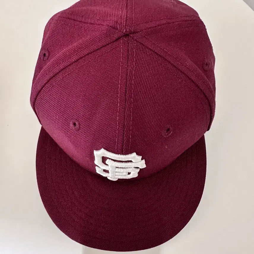 [BUNJANG] New Era 9FIFTY San Francisco Giants Wool Snapback Burgundy / 뉴에라 9FIFTY 샌프란시스코 자이언츠 울 스냅백 버건디
