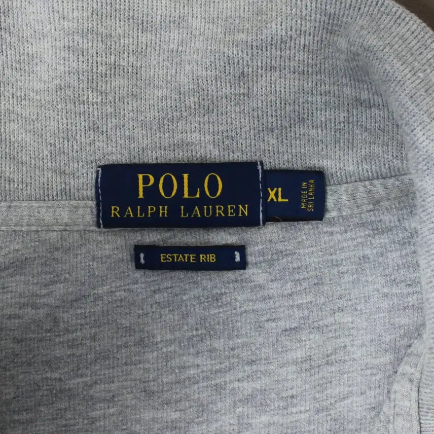 [BUNJANG] Polo 폴로 랄프로렌 클래식 그레이 하프집업 / Polo 폴로 랄프로렌 클래식 그레이 하프집업