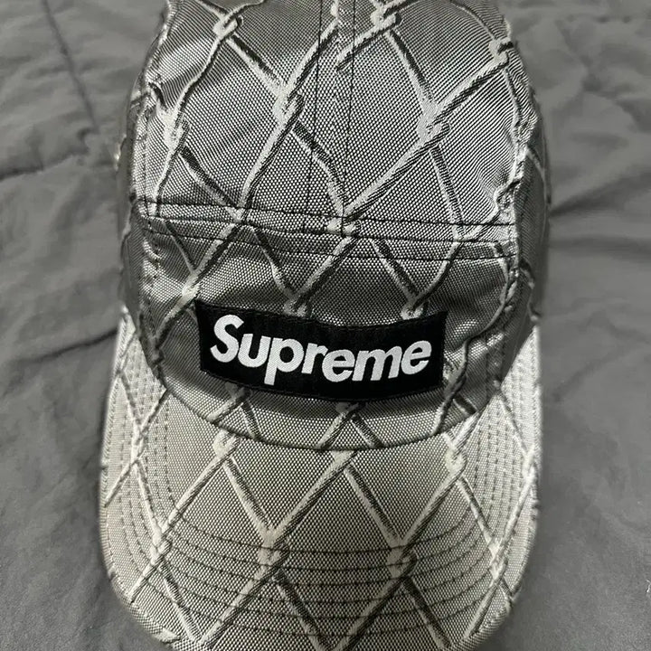 [BUNJANG] Supreme Spider Web Camp Cap Hat / 슈프림 스파이더 웹 캠프캡 모자 철조망