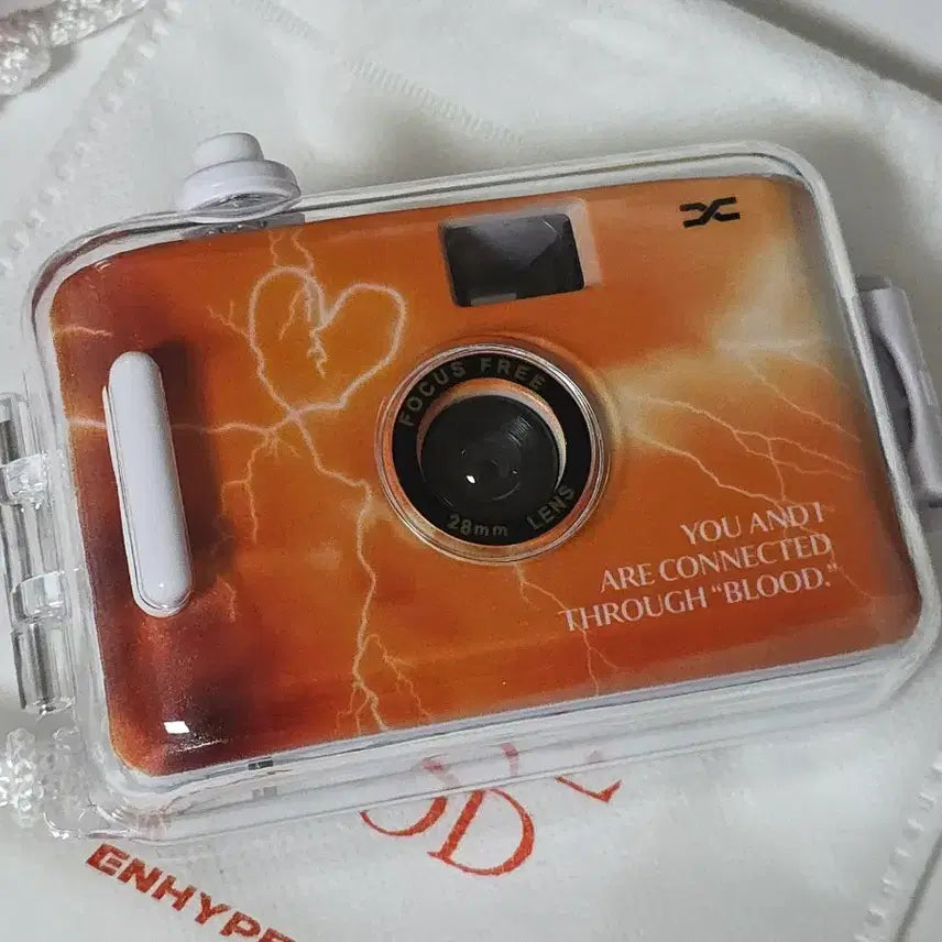 [BUNJANG] ENHYPEN Orange Blood EN-CONNECT Film Camera / 엔하이픈 오렌지블러드 엔커넥트 필름카메라