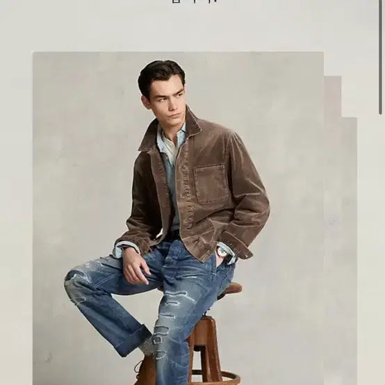 [SOLD OUT] 폴로 랄프로렌 코듀로이 초어 자켓 브라운