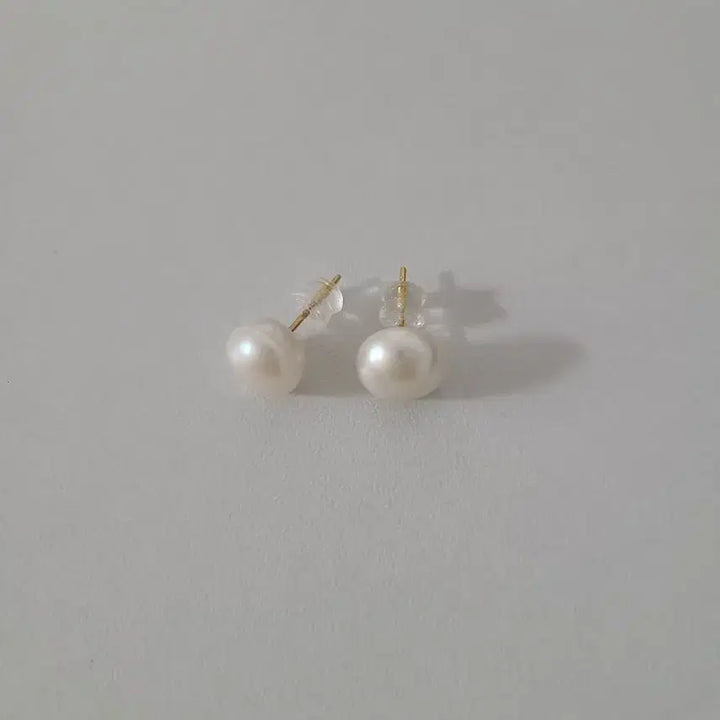 [SOLD OUT] 천연진주 귀걸이
