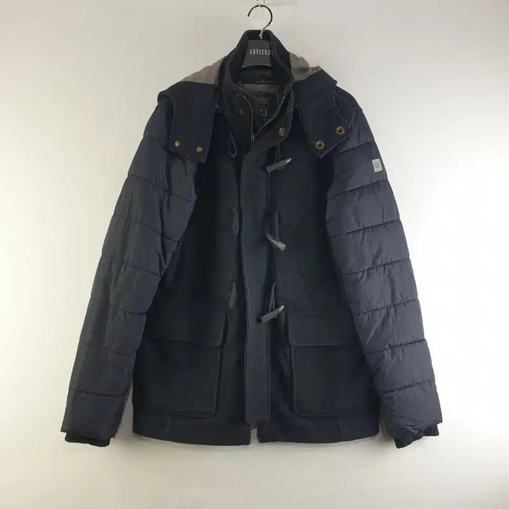[BUNJANG] Calvin Klein Navy Hooded Jumper / 켈빈클라인 남성L 네이비 후드 점퍼 M5701