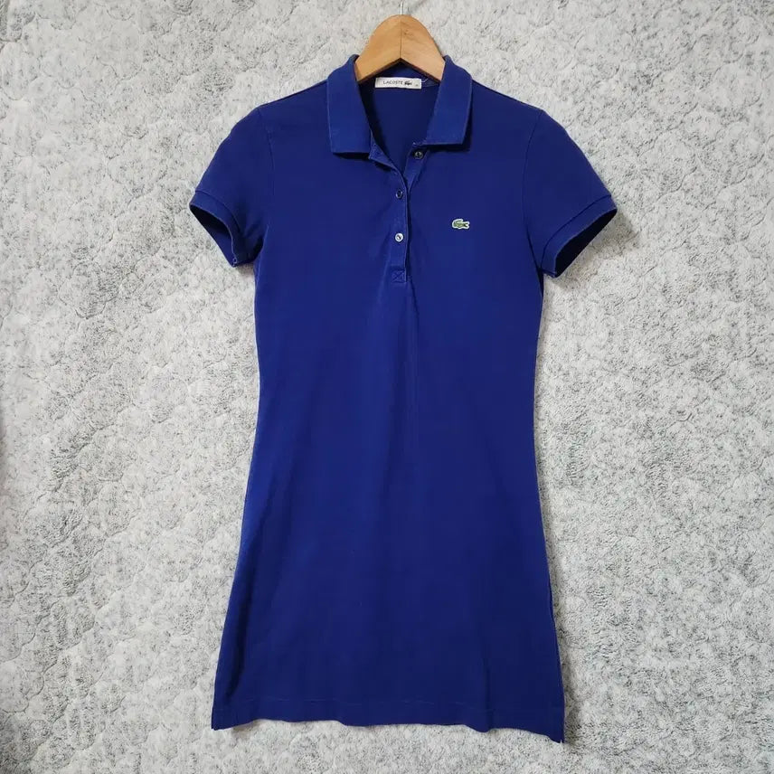[SOLD OUT] 2A [95] 라코스테 여성 반팔 카라 원피스