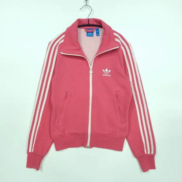 [BUNJANG] Adidas Firebird Strawberry Milk Pink Track Jacket / 아디다스 파이어버드 딸기우유 핑크 져지