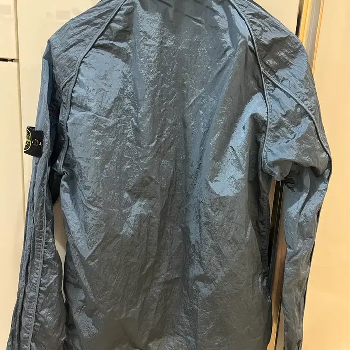 [BUNJANG] Stone Island Blue Nylon Jacket (M) / 23fw 스톤아일랜드 블루나일론자켓 100-105 (새상품급)