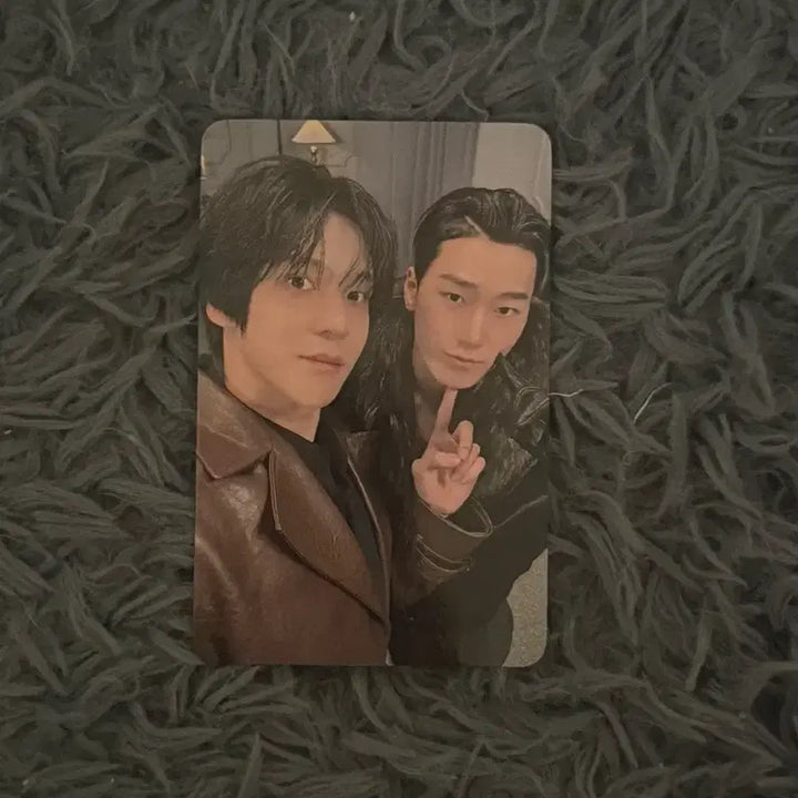 [BUNJANG] ATEEZ JJMuse Choi San &amp; Yunho Unit Photocard / 에이티즈 제이제이뮤즈 최산 윤호 유닛 포카 양도