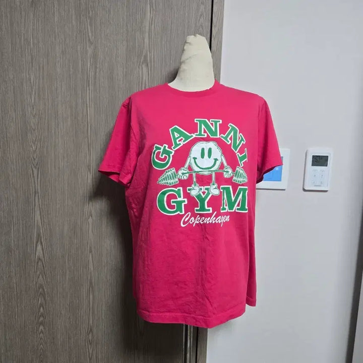 [SOLD OUT] 주말특가!!  GANNI 가니 매장판 정품  반팔 티셔츠 핑크