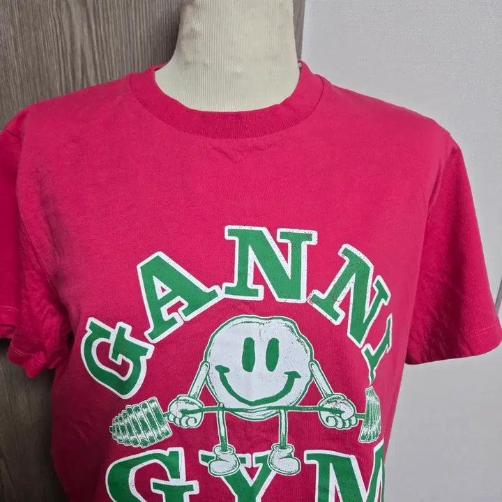 [SOLD OUT] 주말특가!!  GANNI 가니 매장판 정품  반팔 티셔츠 핑크