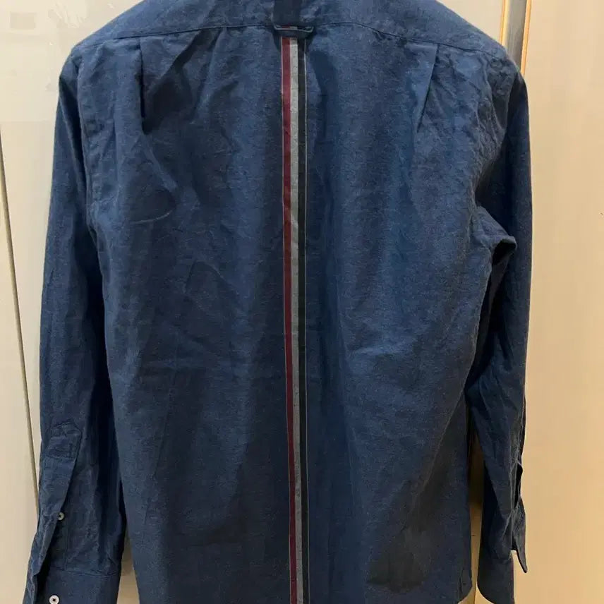 [BUNJANG] Thom Browne Center Back Chambray Shirt / 25fw 톰브라운 청셔츠 센터백 95-100