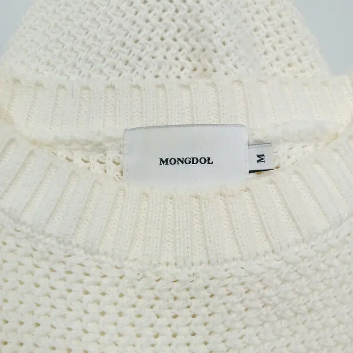 [BUNJANG] MONGDOL 22SS Cropped Short-Sleeved Knit Top (Size 55) / MONGDOL 22SS 크롭 반팔 니트 텍스처 55