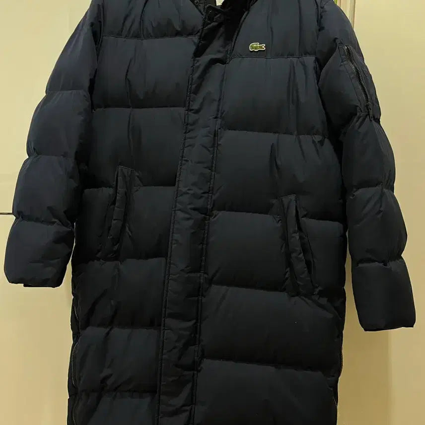 [BUNJANG] Lacoste Goose Down Long Padded Jacket / 라코스테 구스다운 롱패딩 105