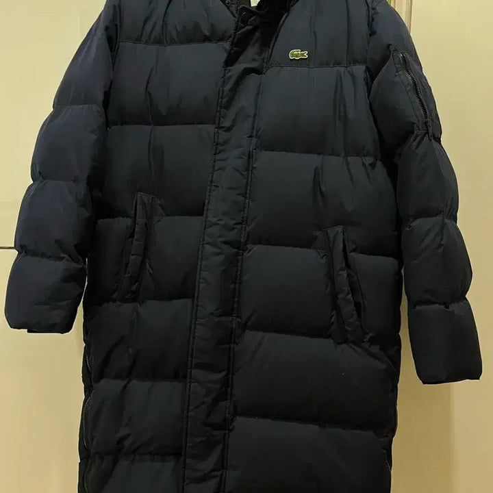 [BUNJANG] Lacoste Goose Down Long Padded Jacket / 라코스테 구스다운 롱패딩 105