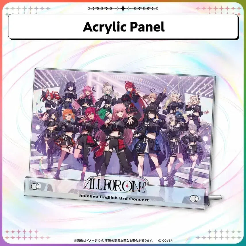 [BUNJANG] Hololive EN Concert Acrylic Panel / 홀로라이브 en 콘서트 아크릴
