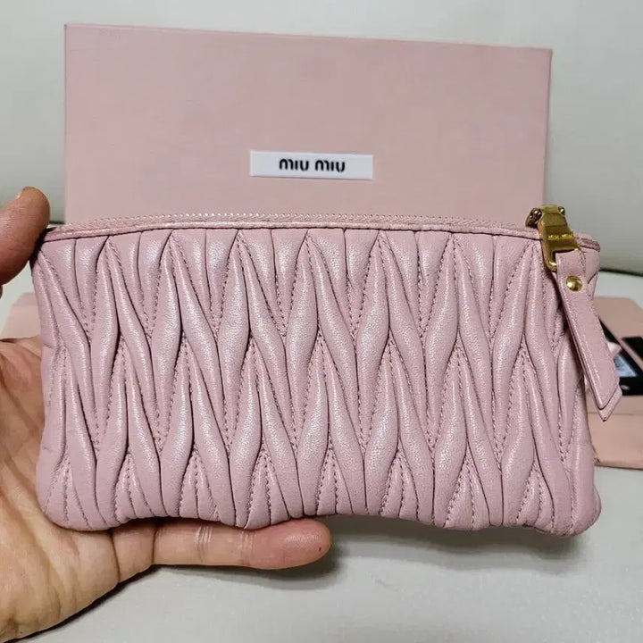 [BUNJANG] Miu Miu Pouch Wallet / 미우미우  파우치 지갑 정품