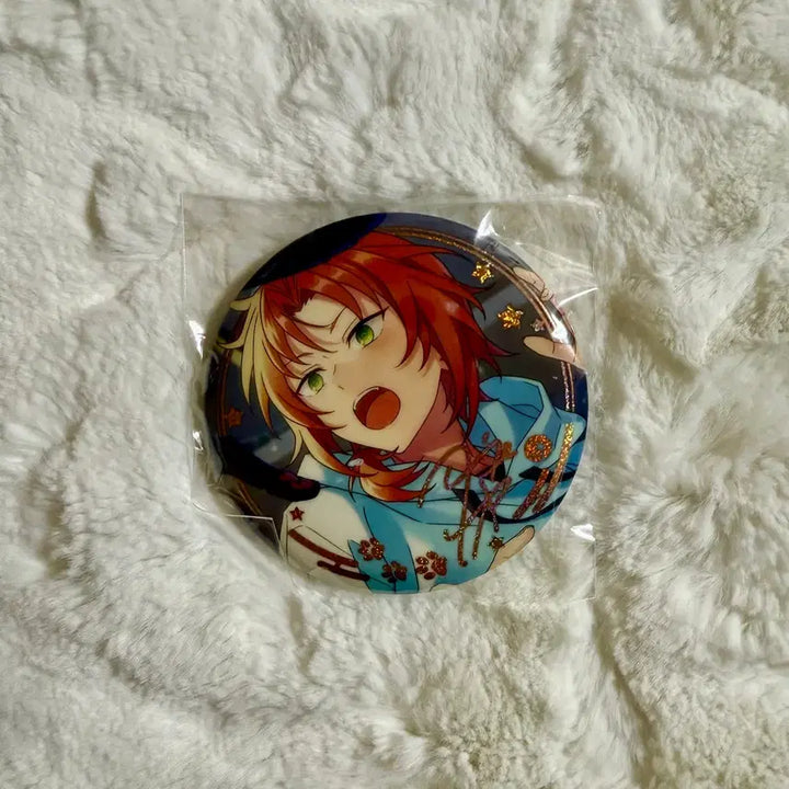 [BUNJANG] Ensemble Stars Tsukigana Leo Knights Limited Edition Can Badge / 앙스타 한정 스카우트 캔뱃지 츠키나가 레오 나이츠 각전 흑냥이 중스타