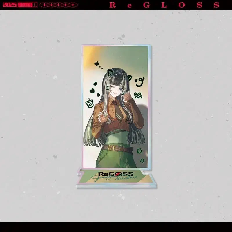 [BUNJANG] Hololive ReGLOSS Juufuutei Raden Acrylic Stand &amp; File / 홀로라이브 리글로스 주우후테이 라덴