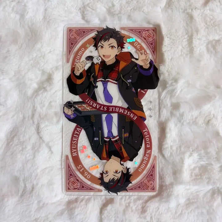 [BUNJANG] Ensemble Stars Nagumo Tetora Acrylic Clear Card / 앙스타 블라썸 트럼프 카드 2탄 나구모 테토라 유성대 아크릴 클리어카드