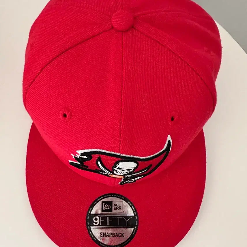 [BUNJANG] New Era Tampa Bay Buccaneers Snapback Hat Red / 뉴에라 탬파베이 버커니어스 스냅백 레드