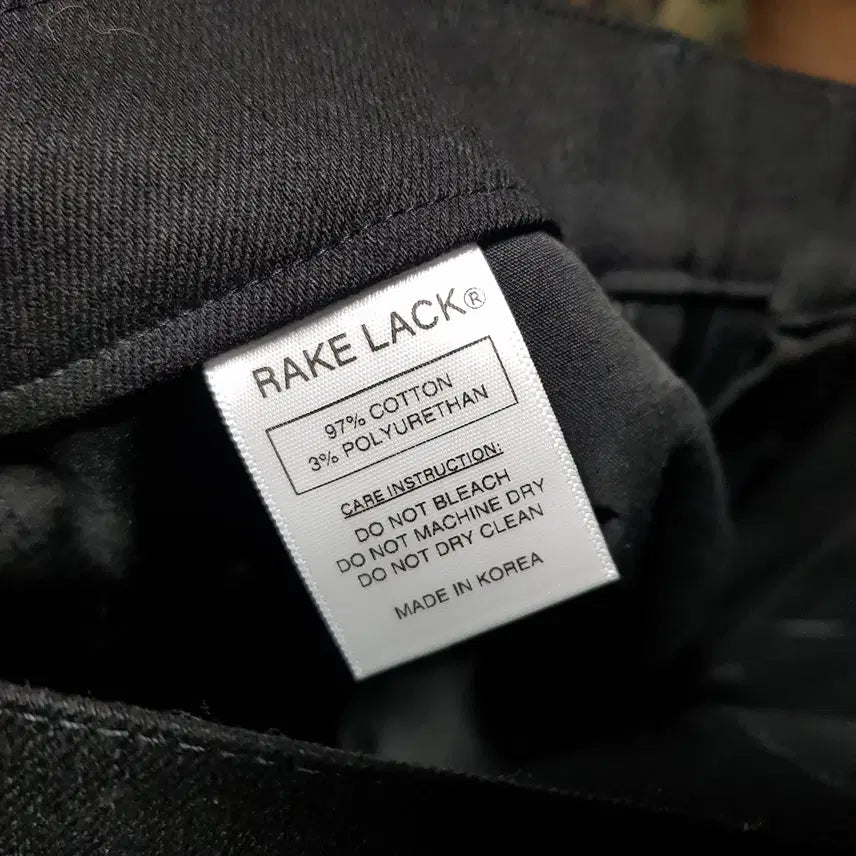 [BUNJANG] Lake Rack Side Bondage Pants / 32 / 새옷 / 레이크랙 사이드본디지팬츠/라이더핏/2동-409